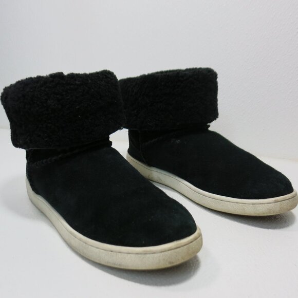 UGG Alameda Cuffable Suede Boots Fully Insulated Winter Footwear Women's Sz 7 - Picture 2 of 6